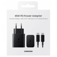 Оригинално Зарядно SAMSUNG 45W 220v Super Fast Charger и USB-C Кабел 1.8m
